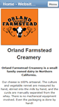 Mobile Screenshot of orlandfarmstead.com